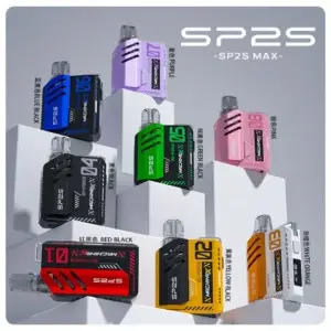 SP2S Max 充電式主機 思博睿方塊霧化煙桿 (適配 SP2S Max 卡式煙彈)